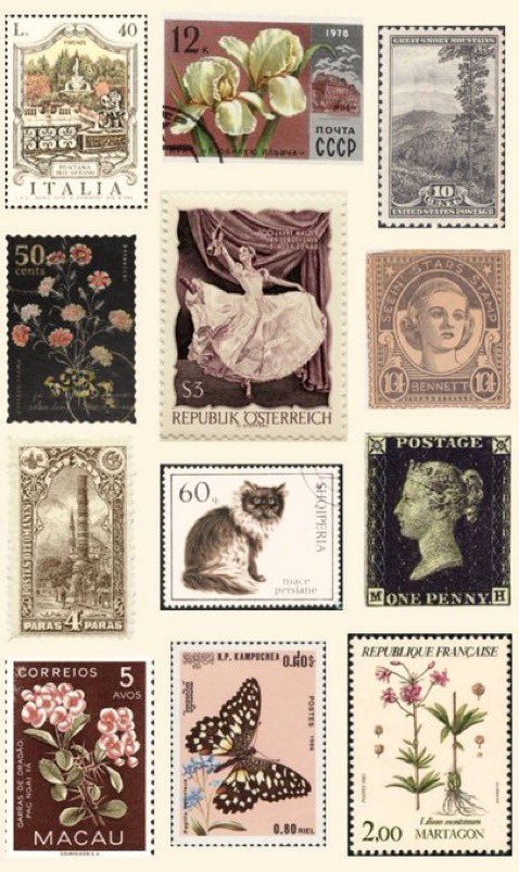 prtygal777's tweet image. Vintage Stamps
