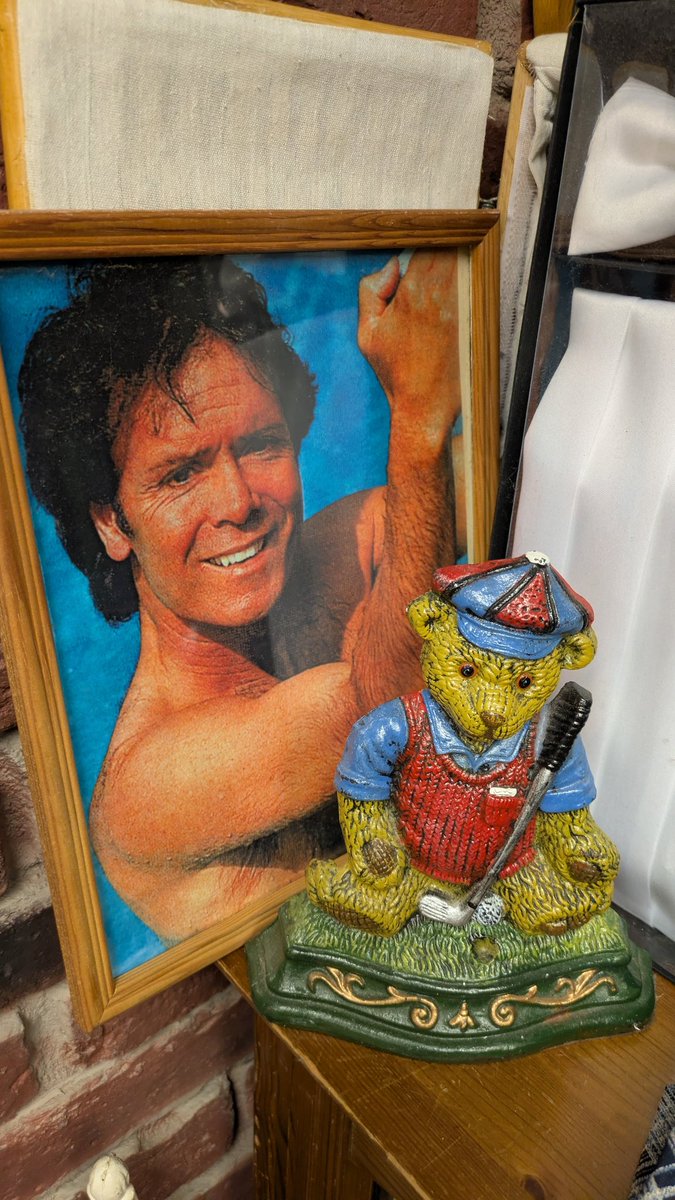 Chazza shopping. Bought both, obvs.