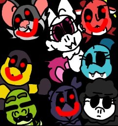 Today's comic page will take a little longer because it's a bit longer than usual, sorry folks, but hey, here's a sneak peek!

#TheHourOfJoy #TheJoy #comic #TheHourOfJoycomic
#SmilingCritters #NightmareCritters #SmilingCrittersAU
#Cartoon