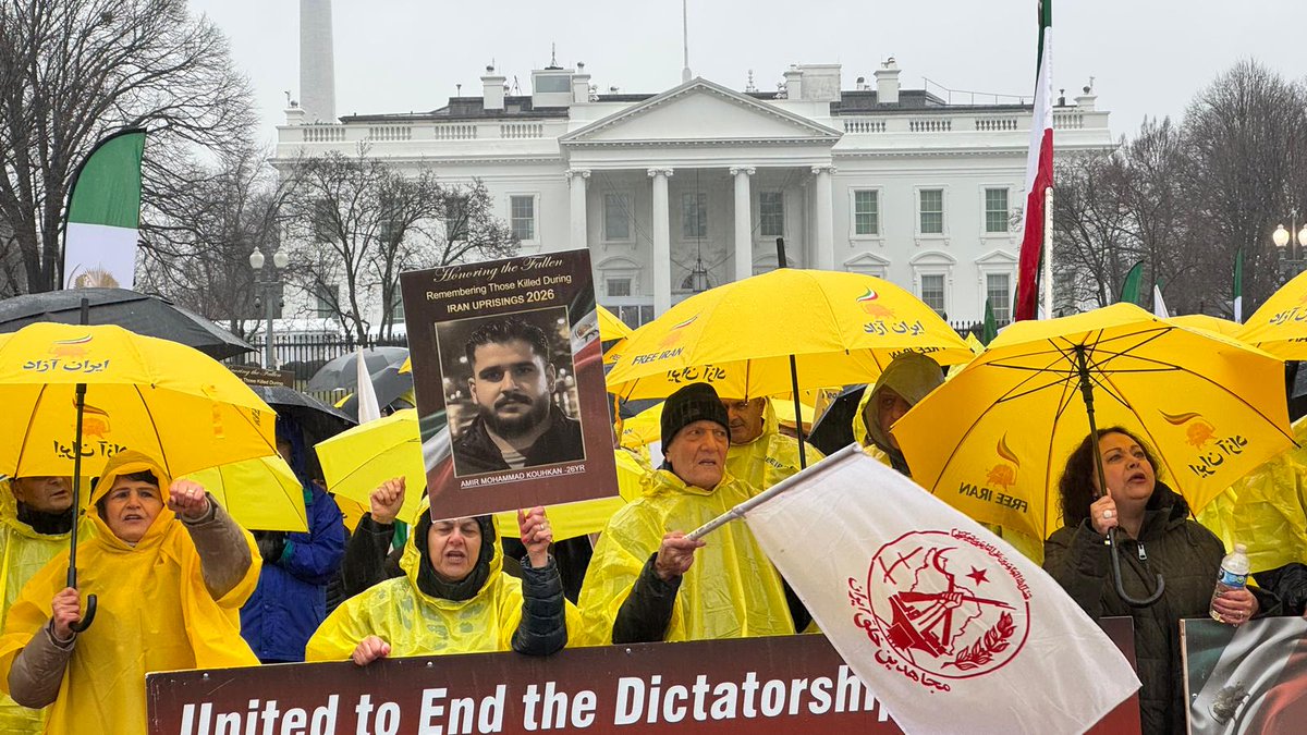 OrgIAC's tweet image. Our message is clear: 

Support the Iranian people's desire for a democratic Republic of Iran. 

#IranProtests2026 #IranProtests #IranRevolution #IranRevolution2026 #FreeIranRally #No2ShahNo2Mullahs
@nbcwashington
@DCNewsNow
@7NewsDC
@fox5dc
@WTOP
@washingtonpost