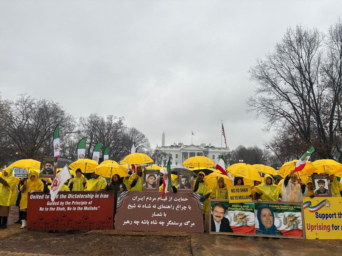 OrgIAC's tweet image. Our message is clear: 

Support the Iranian people's desire for a democratic Republic of Iran. 

#IranProtests2026 #IranProtests #IranRevolution #IranRevolution2026 #FreeIranRally #No2ShahNo2Mullahs
@nbcwashington
@DCNewsNow
@7NewsDC
@fox5dc
@WTOP
@washingtonpost