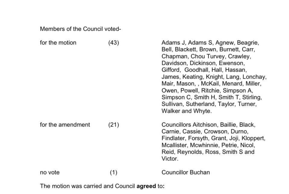 SNP Peterhead tweet media