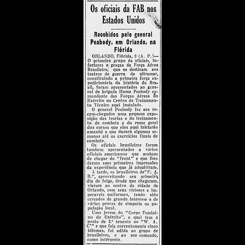 sentandoapua's tweet photo. Notícias da 2ª Guerra: 10JAN1944-Os oficiais da FAB nos EUA https://t.co/c6uJAtO4Rw 

#JAN44 #ANoite #WWII #FAB #Orlando #oficiais @fab_oficial https://t.co/3r5clJ6IZK