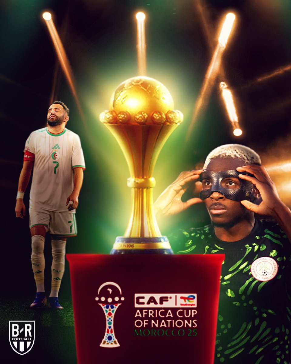 Nigeria beat Algeria 2-0 to book their spot in the AFCON semifinals against Morocco 🇳🇬💥 https:...