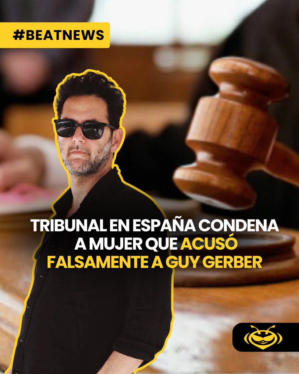 BEATOFICIAL's tweet image. La justicia en España determinó que la acusación pública contra Guy Gerber no estaba respaldada por pruebas. Un caso que deja claro que lo que se publica en redes también tiene consecuencias legales.⚖️ 
#BeatNews #beatdigital #guygerber #noticias