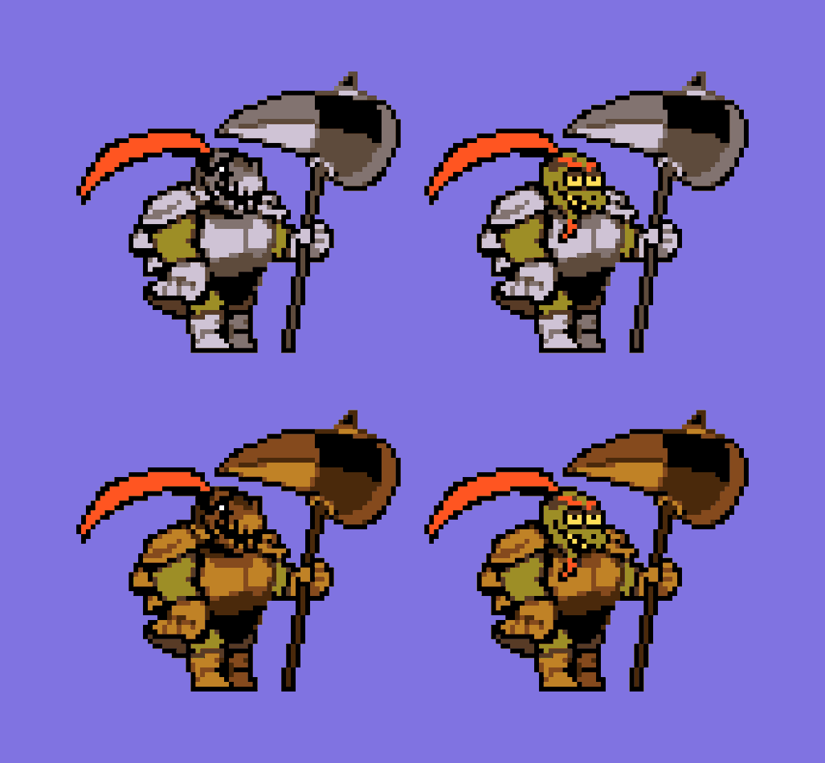 RedactedAtlas's tweet image. New take on Prime Gerson

(Plus sepia armor bonus because it's still real in my heart)