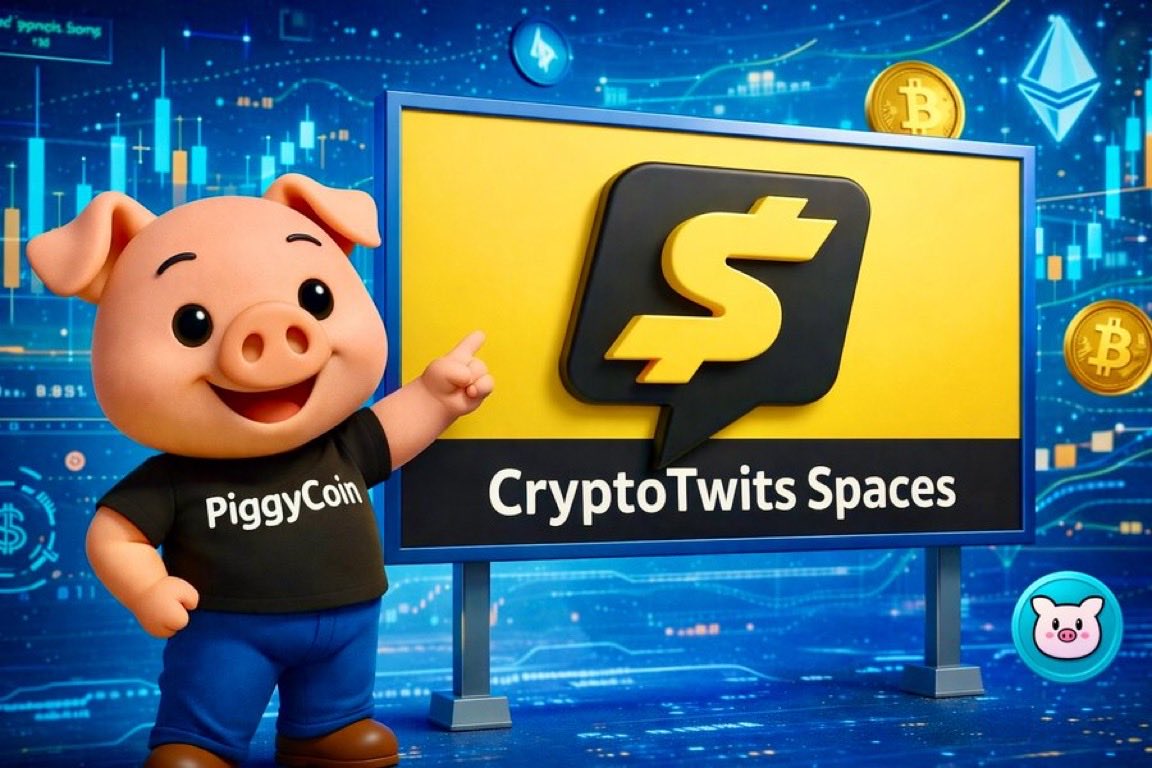 JediMasterRise's tweet photo. @CryptotwitsHQ Set your reminders for the best crypto space on X!

The Piggies will see you there! 🤝 

@piggycoinbsc https://t.co/K7lJot4qnY