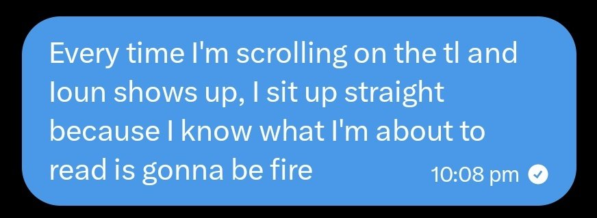 It is that serious actually