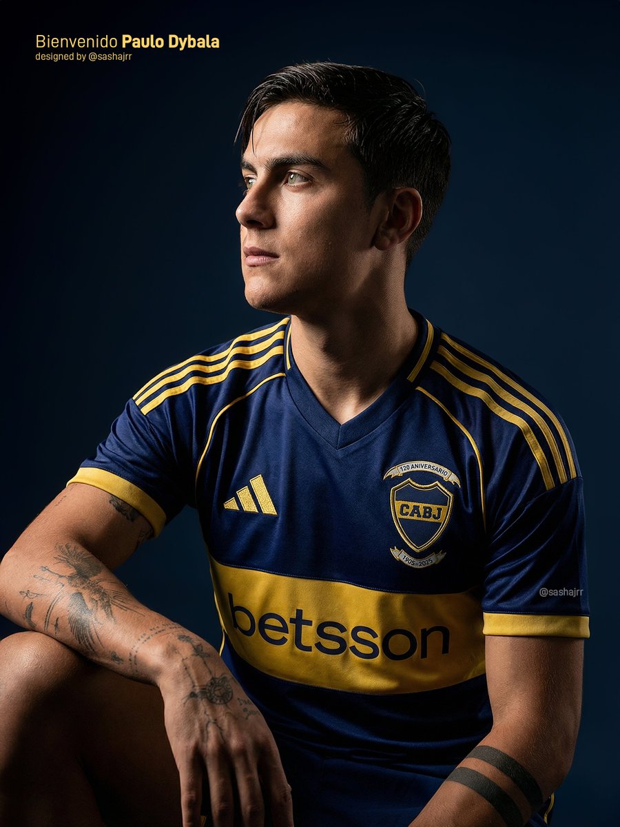 sashajrr's tweet image. Paulo Dybala y Marco Verratti - Boca Juniors 2026