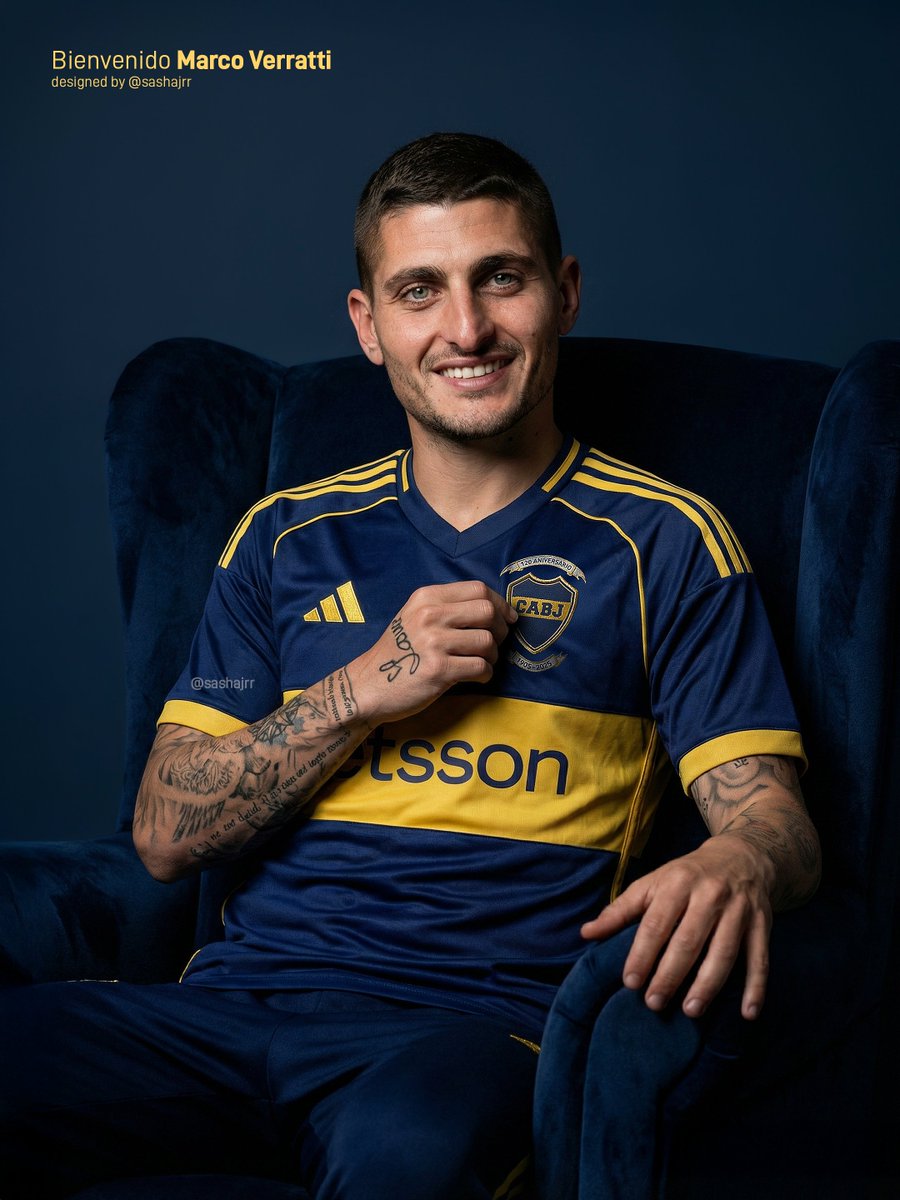 sashajrr's tweet image. Paulo Dybala y Marco Verratti - Boca Juniors 2026