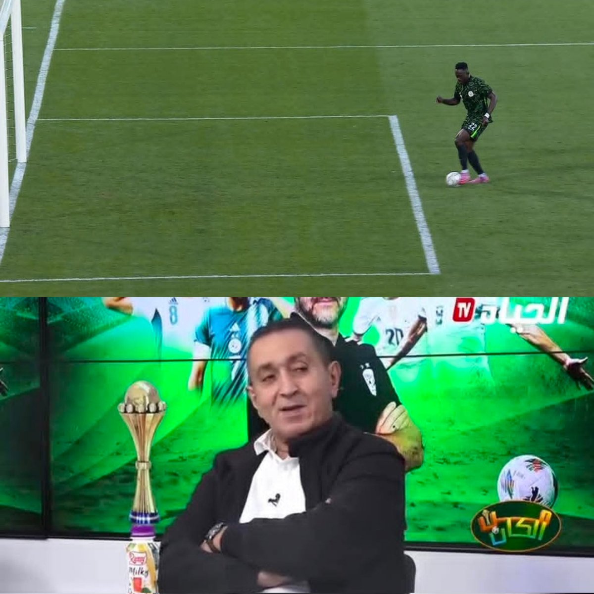 Yunasusr's tweet photo. Nigeria vs Walo https://t.co/uaK7E1tVEC