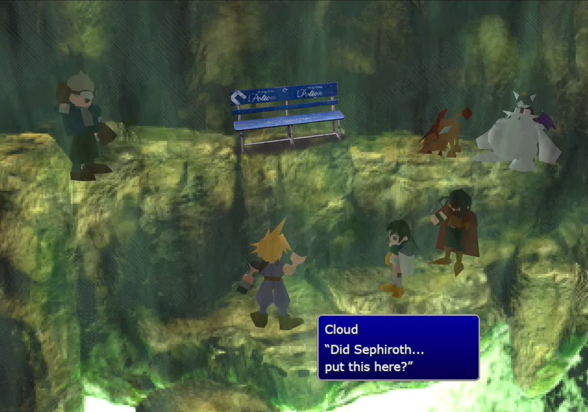 shiphassa1led's tweet image. Scene from Remake Part 3 leaked