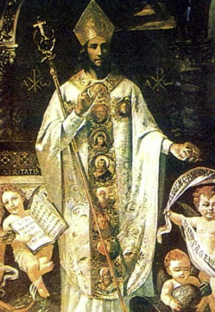 CBlaireau's tweet photo. Nous fêtons Saint Paulin d'Aquilée, évêque d'Aquilée ✝️802.

Evêque d'Aquilée, qui entreprit de convertir à la foi les Avares et les Slovènes et adressa à Charlemagne un poème remarquable sur la règle de la foi. 

#SaintDuJour -- Bon dimanche 

via @NominisTwitterer https://t.co/pgj0MYjXDO