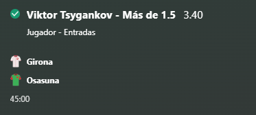 LabScore18027's tweet image. Nos llevamos tanto el +1'5 como el +0'5 antes del descanso🫡
Enhorabuena a los que las seguisteis🏆🏆🏆