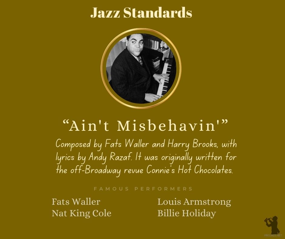 ProJazzNet's tweet photo. Composed by Fats Waller and Harry Brooks, with lyrics by Andy Razaf. It was originally written for the off-Broadway revue Connie's Hot Chocolates.
The song became a massive hit and is considered a definitive anthem of the Harlem Renaissance.
#jazzstandard #FatsWaller https://t.co/XFEZq7RKl3
