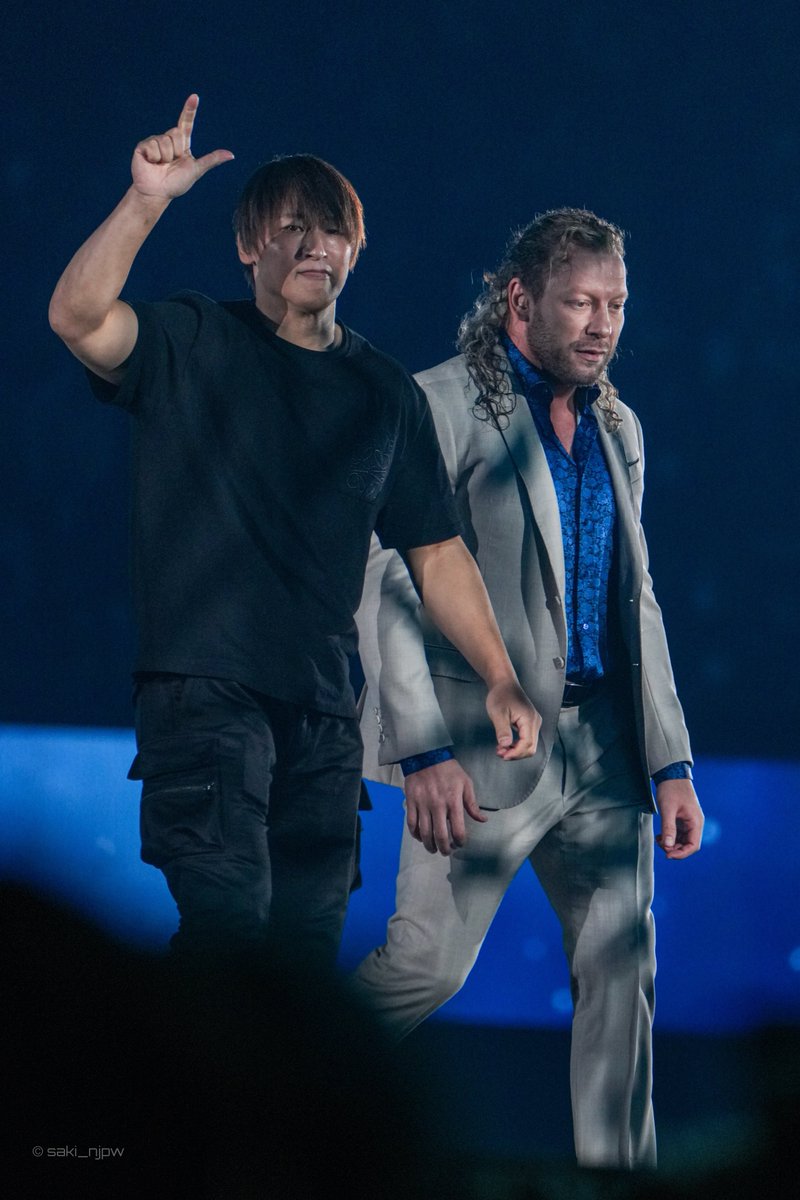 saki_njpw's tweet image. 2026.1.4 東京ドーム
ゴールデン☆ラヴァーズ ‼︎‼︎
#KennyOmega #飯伏幸太
#njwk20 #棚橋引退