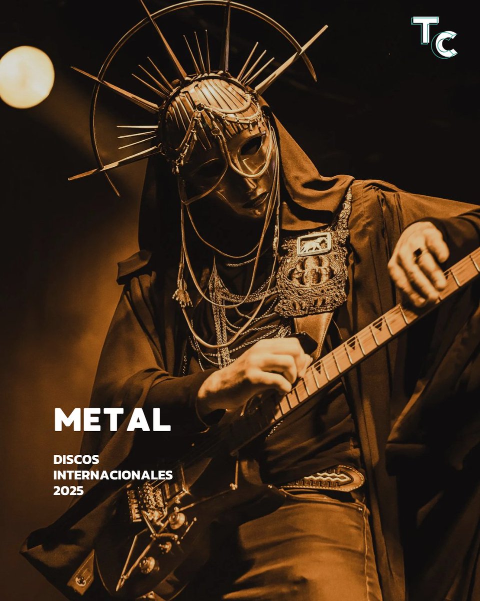 traficocultural's tweet photo. METAL 2025 💿

Ruidosos y furiosos. Compartimos 5 destacados discos de metal. https://t.co/QjF1ED1D2p