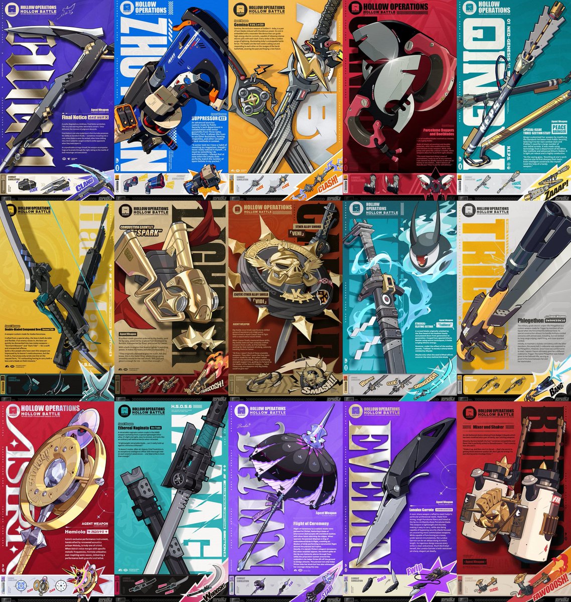 I miss the weapon artworks

#ZenlessZoneZero #ゼンゼロ #ZZZ