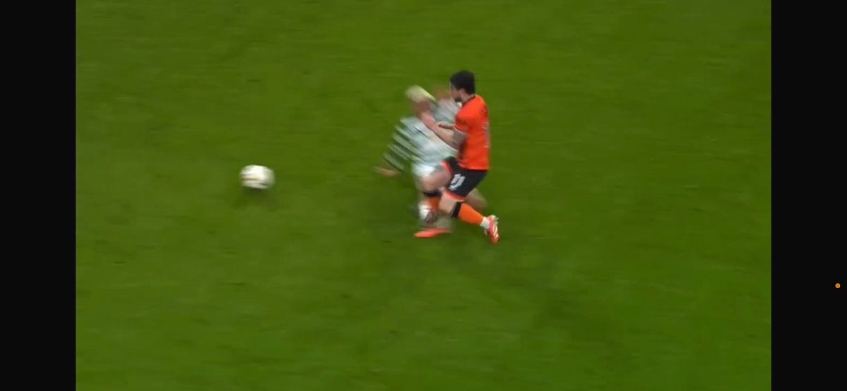 This is as clear a Red Card as ever you will see. Nick didn’t have a great view but what is the sole raison d’etre of VAR - to get things correct. This is nothing less than shocking from the VAR. However, SFA sanction these appointees