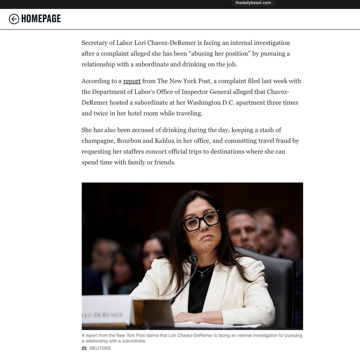 jimstewartson's tweet image. Wait. You mean to tell me the lady running the agency tweeting out QAnon slogans is ALSO a corrupt, day-drinking harlot?

I swear to god. DC is going to need cleansing fire.