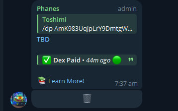 SOLMATOZZE's tweet photo. @PumpfunEco The Black Dolpin good narrative 

Dexpaid at 4.5k mcap

send it!

AmK983UqjpLrY9DmtgWphvpLbpue9aVyDMzhYtJapump

https://t.co/dejw4vbf9f https://t.co/a9n9mODjqc