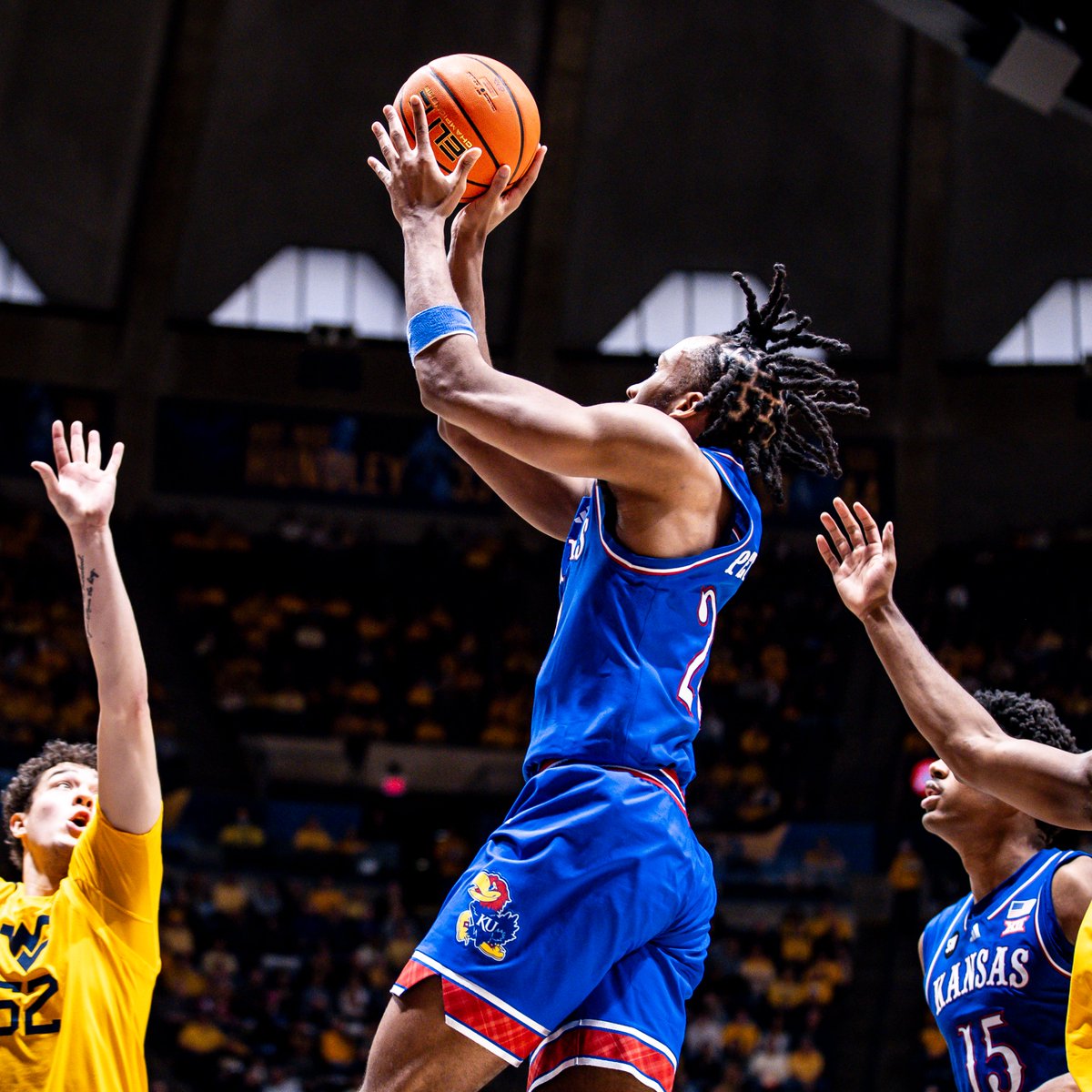 KUHoops's tweet image. DP with 20 PTS