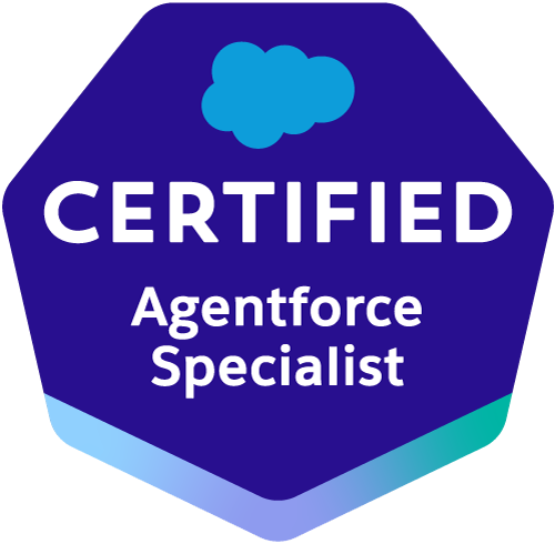 Iam_Tiham's tweet photo. Finally became the @salesforce  @agentforce Specialist certified 🎉

#Salesforce #Agentforce #SalesforceCertification #Trailblazer #AI #Automation #ContinuousLearning #Trailhead https://t.co/WYxhaEJFWW
