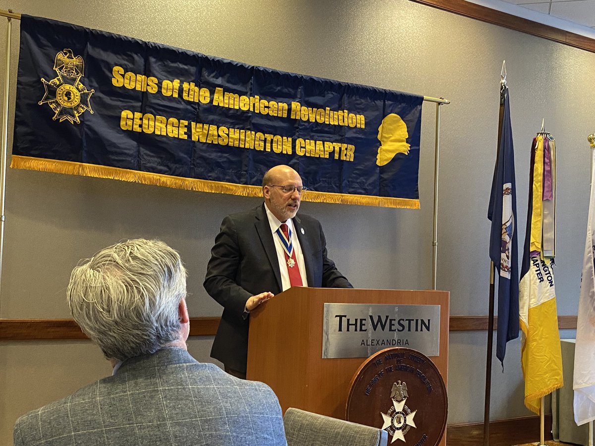 George Washington Chapter, Virginia SAR tweet media