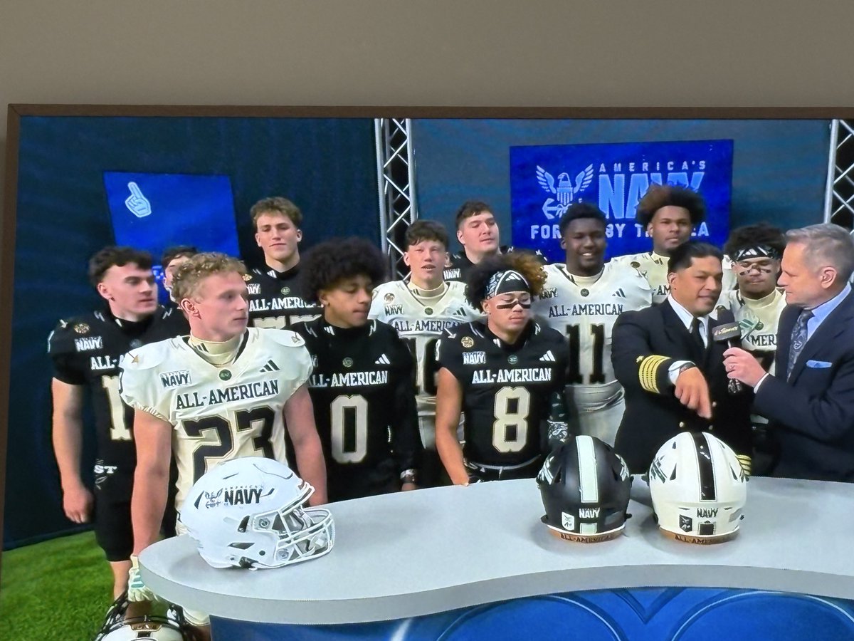 Lucas Tenbrock is 1 of 10 out of 100 <a href="/AABonNBC/">Navy All-American Bowl</a> All americans to wear the A+ on his helmet as an academic all American ! So proud of <a href="/LucasTenbrock07/">Lucas Tenbrock 6⭐️</a> ! This is amazing must watch happening right now <a href="/SCNFBplayers/">St. Charles North Football</a> ! Nbc <a href="/SCNFBOFFICIAL/">Official North Star Football Account</a> <a href="/scn4th_Phase/">4th Phase</a>