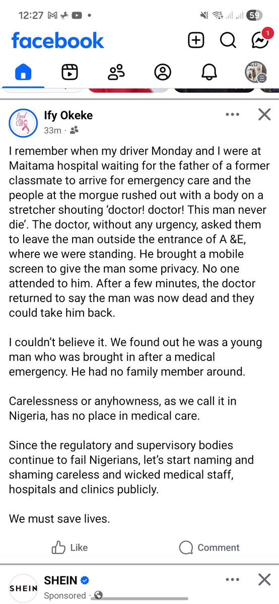 <a href="/ARISEtv/">ARISE NEWS</a> This was shared today by a colleague. It is like these medical staff want all the patients d*ad.