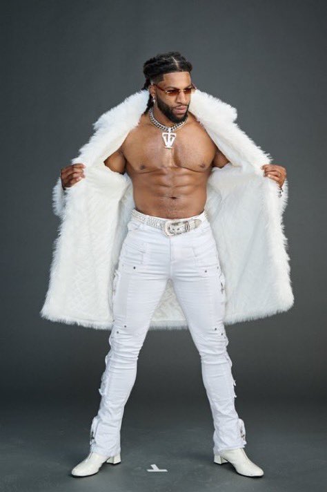 Mr. 365
No Days Off

Mr. Game changer
Moment Maker

The conversation of this and any room. 

Smackdown’s Hottest Signed Talent. 

Need to spell Talent out for ya? 

It’s 
T R I C K

                                                  Whoop That.