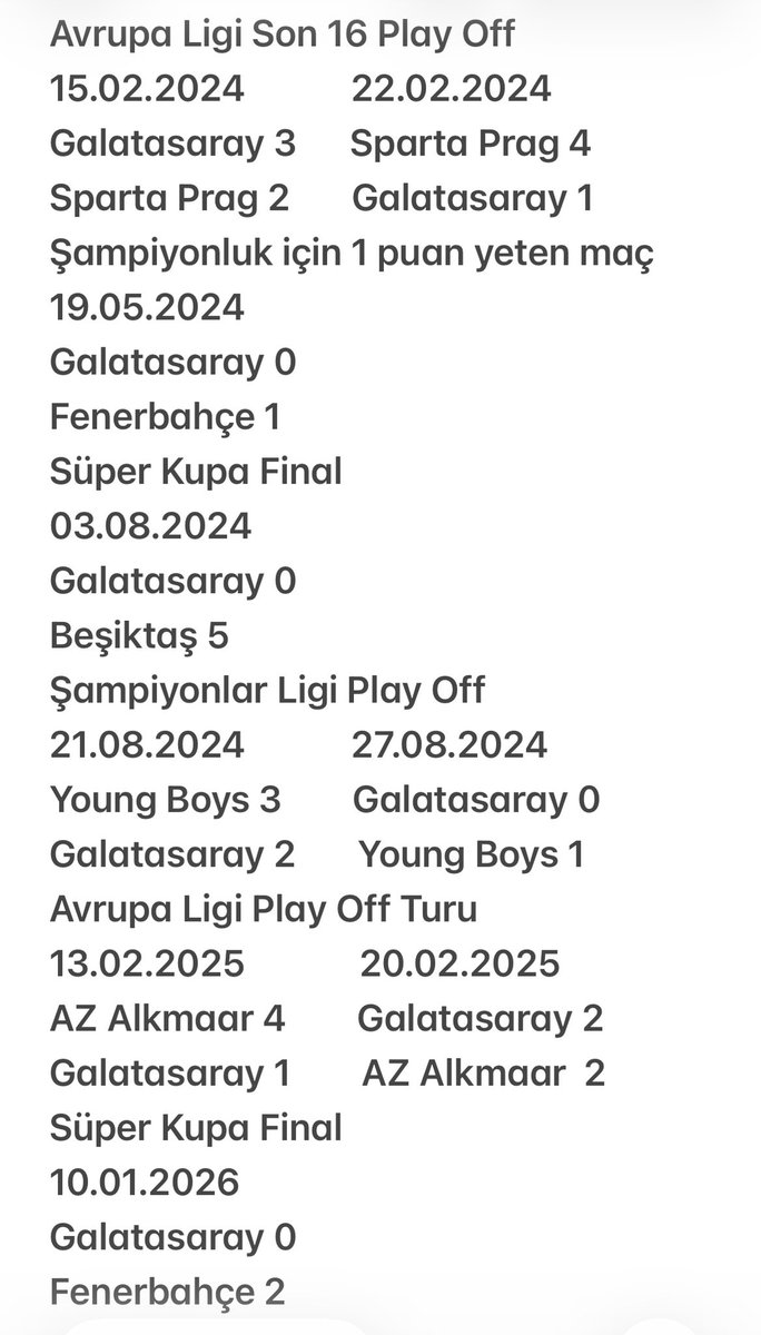 Okan Buruk geldiği günden beri hiç istemiyordum. Bana göre Galatasaray’ın hocası değil. Final niteliği taşıyan maçların hiç birinde varlık gösteremedi. Değil 3 yıl üst üste 13 yıl üst üste takımı ligde şampiyon yapsa benim için bir anlamı yok.