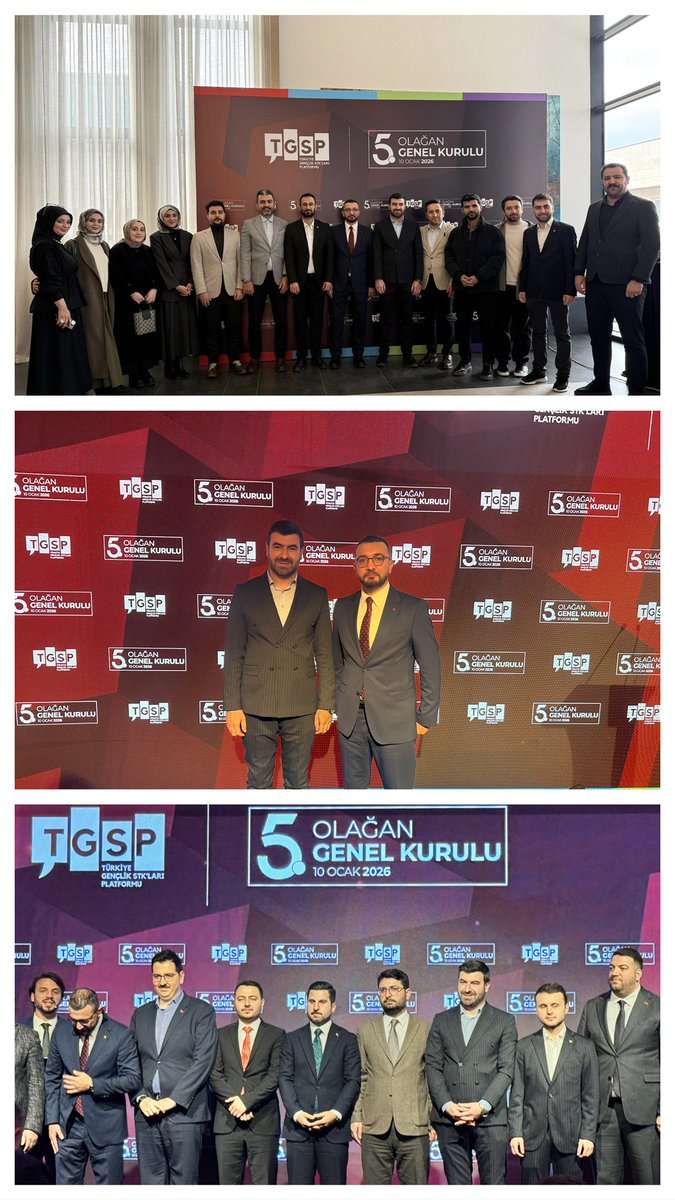 Türkiye Gençlik STK’ları Platformumuzun 5. Olağan Genel Kurulu’nu gerçekleştirdik.

Yeniden başkan olarak seçilen <a href="/hustaosmanoglu/">Ali Haydar Ustaosmanoğlu</a> başkanımızı ve üye STK’larımızı tebrik ediyorum. 

Gençlerle birlikte gençlik için yeni proje ve çalışmalarla gayrete devam 🚀

<a href="/tgsptr/">Türkiye Gençlik STK'ları Platformu - TGSP</a> 
<a href="/gencmemursen/">Genç Memur-Sen</a>