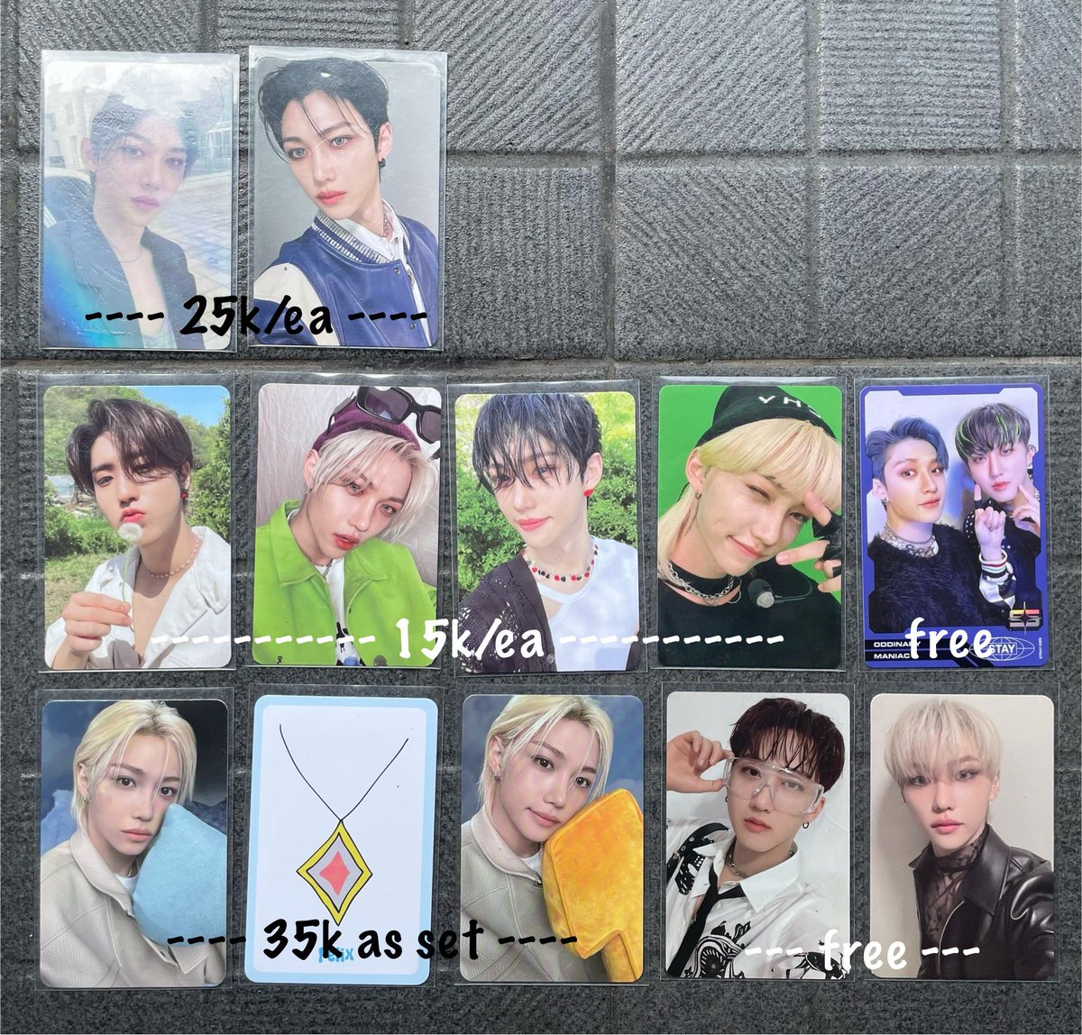 felcloud's tweet image. ‼️CLEARANCE SALE‼️
WTS PC PHOTOCARD STRAY KIDS SKZ AAB FELIX

- incl pack, excl adm 11%
- take 3pcs and get 1 free
- dm for detail condi
- co by 🍊, dom Jateng
- keep event with DP
- no cancel/hnr

t. wts wtb hyunjin felix jeongin lee know seungmin chan changbin han pasarskz
