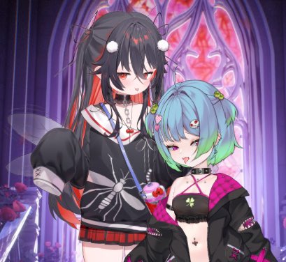 LiLiddle_Ch's tweet image. I had a lot of fun with sissie today! Waaaa~ Nibby chan is so cute! I may have corrupted her a bit; cry about it dummy oji-san! 

Thanks for sharing a juice box and some snacks with meee @NiniNibby !