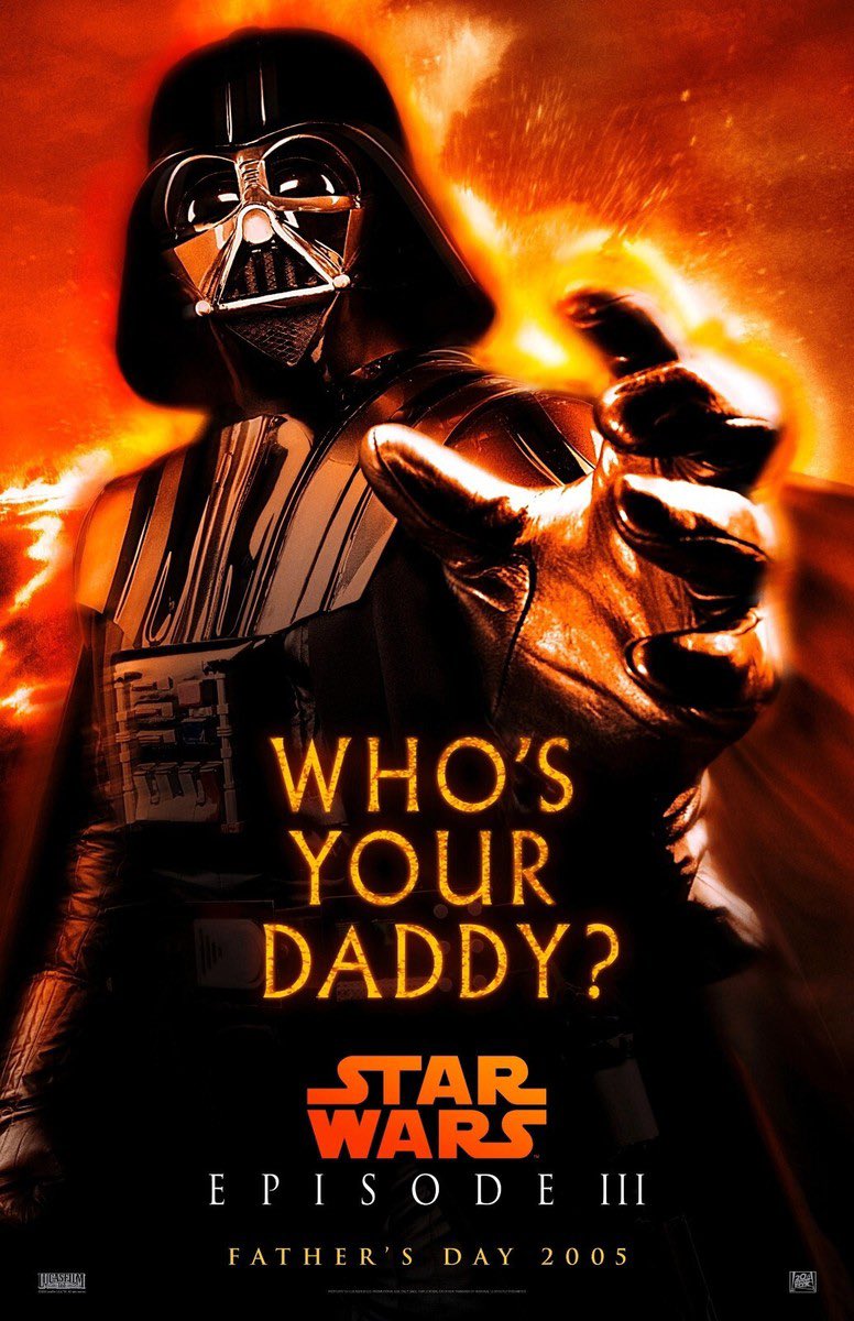 jtimsuggs's tweet image. Still find it hilarious that this was an actual, official poster for Revenge of the Sith back in 2005