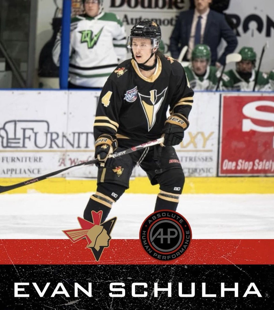 ABHPerformance's tweet image. 💡 Player Spotlight: Evan Schulha 💡 

Schooie is having a tremendous rookie season for the Bonnyville Pontiacs of the AJHL. He’s rocking a solid 0.5 points per game, and averaging 20 minutes of ice time a night. 

#AHPFamily
