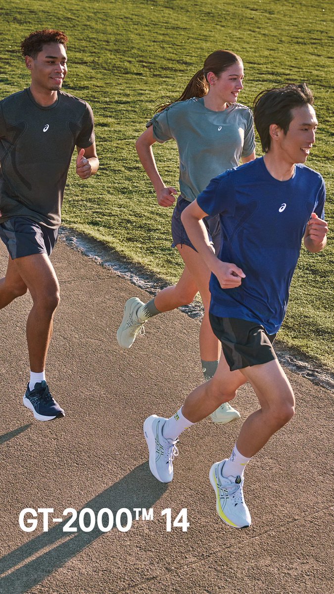 Encuentra estabilidad en cada paso. El modelo GT-2000™ 14 equilibra soporte y suavidad para acompañarte en carreras largas y constantes. Avanza con confianza y deja que tu ritmo fluya. Disponible en tiendas ASICS y en asics-mexico.visitlink.me/yAmpSd