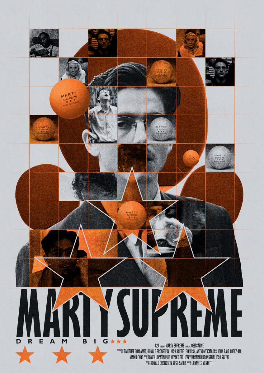 1350px's tweet image. Marty Supreme Concept Poster 2026
#MartySupreme @martysupreme 
More: be.net/1350px