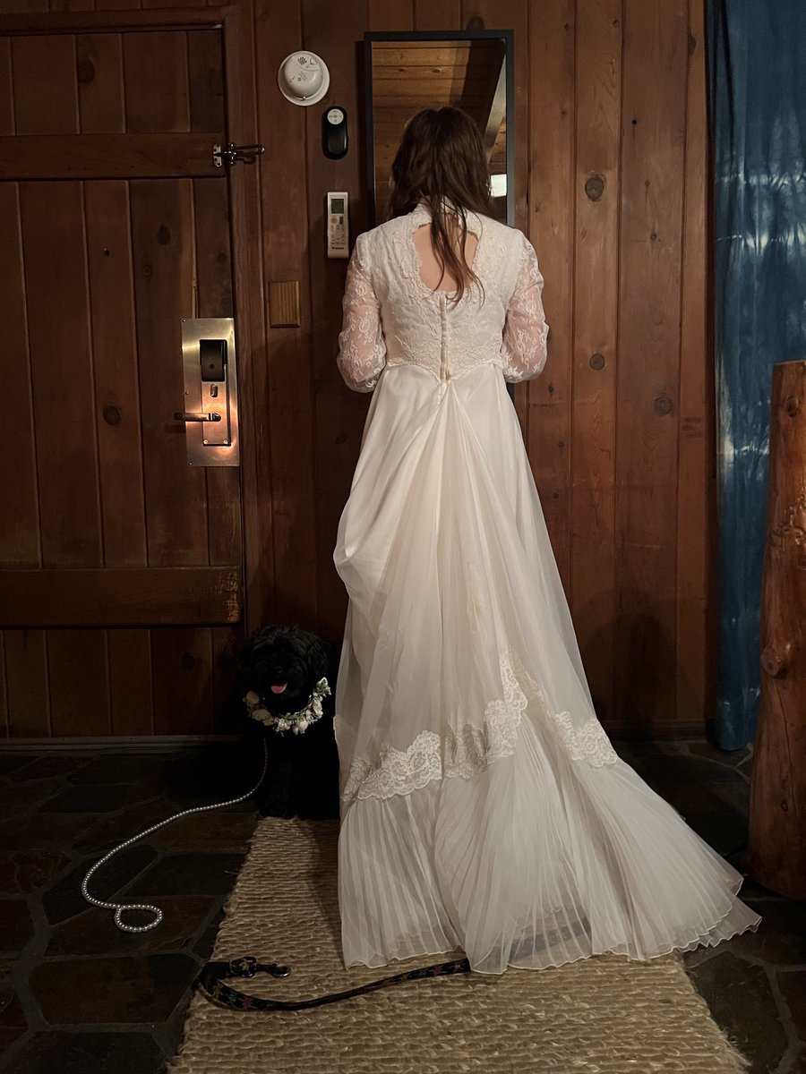 jennylewis's tweet photo. i married my dog for my 50th birthday… 
BLESS! https://t.co/1gAosoDz7Y