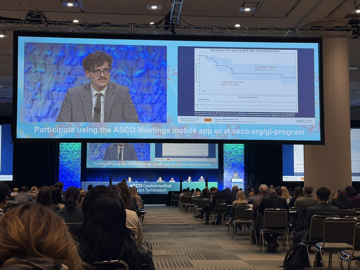 FlavioRochaMD's tweet photo. Real 🌎 data liver transplant #CRLM from 🇧🇪
using the #TRANSMET criteria @ASCO #GI26
Favorable outcomes, similar recurrence rates
and perhaps an opportunity for expanding
molecular criteria to include BRAFV600E 🧬
@OHSUKnight @ASTSChimera @IHPBA #transplantoncology https://t.co/q1N5ETtDtG