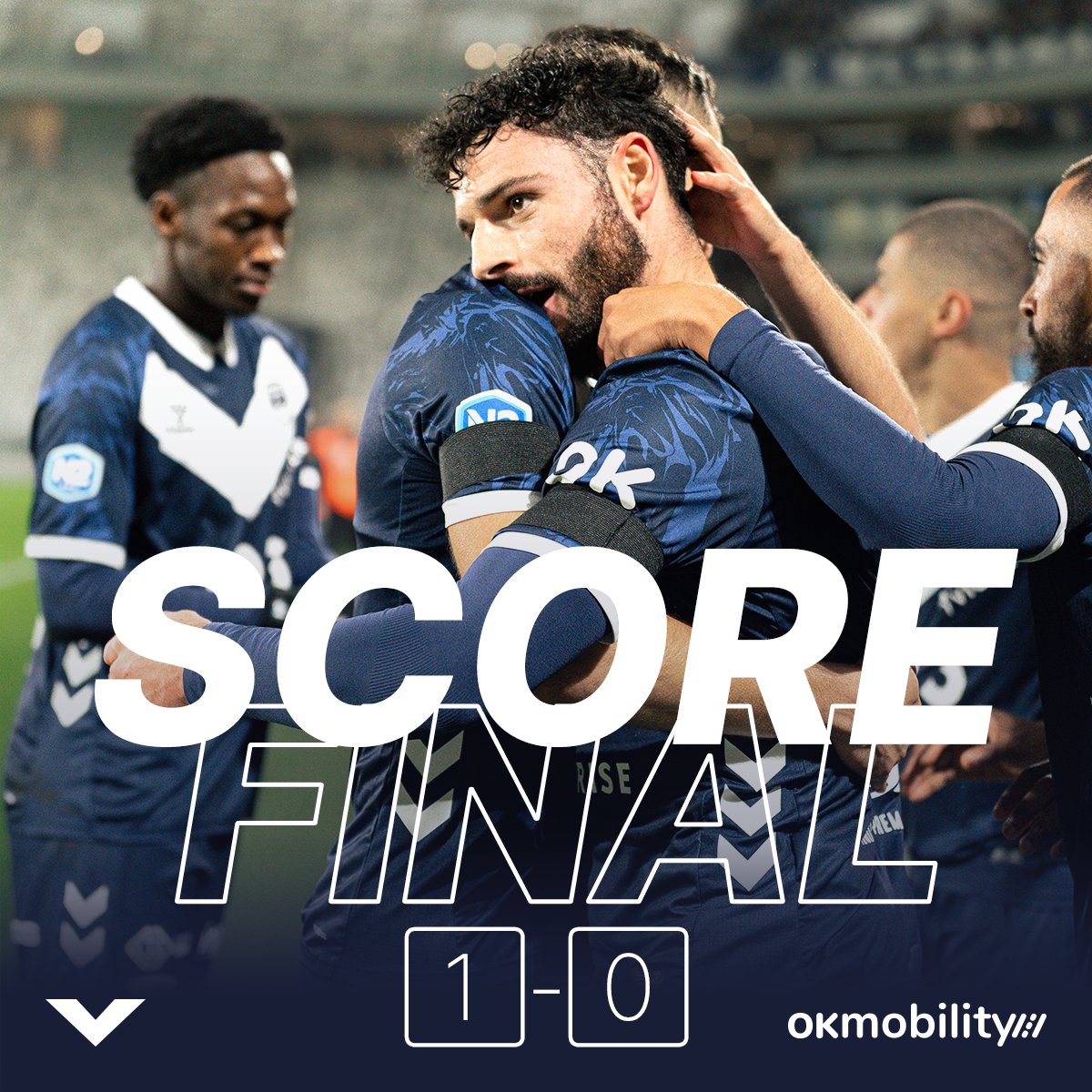 𝙑𝙄𝘾𝙏𝙊𝙄𝙍𝙀 ✌️

Nos Girondins s’imposent face une très belle équipe de Bayonne et confortent leur place de leader devant 12 000 personnes. Matthieu Villette est notre buteur du soir. 💙🤍

1-0 #FCGBABFC