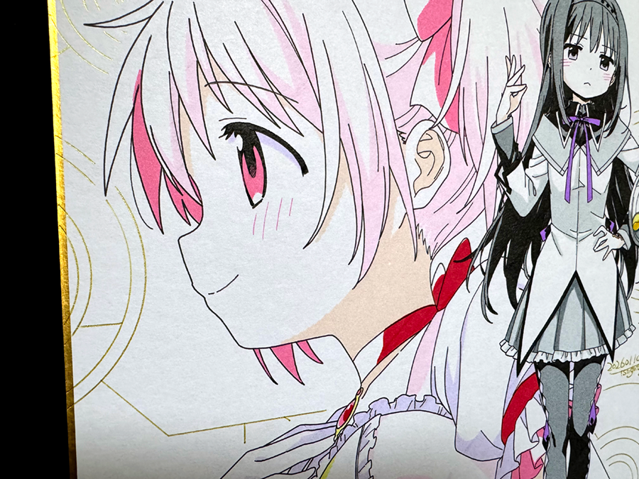 firstone's tweet image. C107の僕ヤバ色紙と新作のまどマギ色紙をBOOTHに登録したのでよろしくですヽ(´ー`)ノ

#僕ヤバ #まどマギ
mcnail-workshop.booth.pm