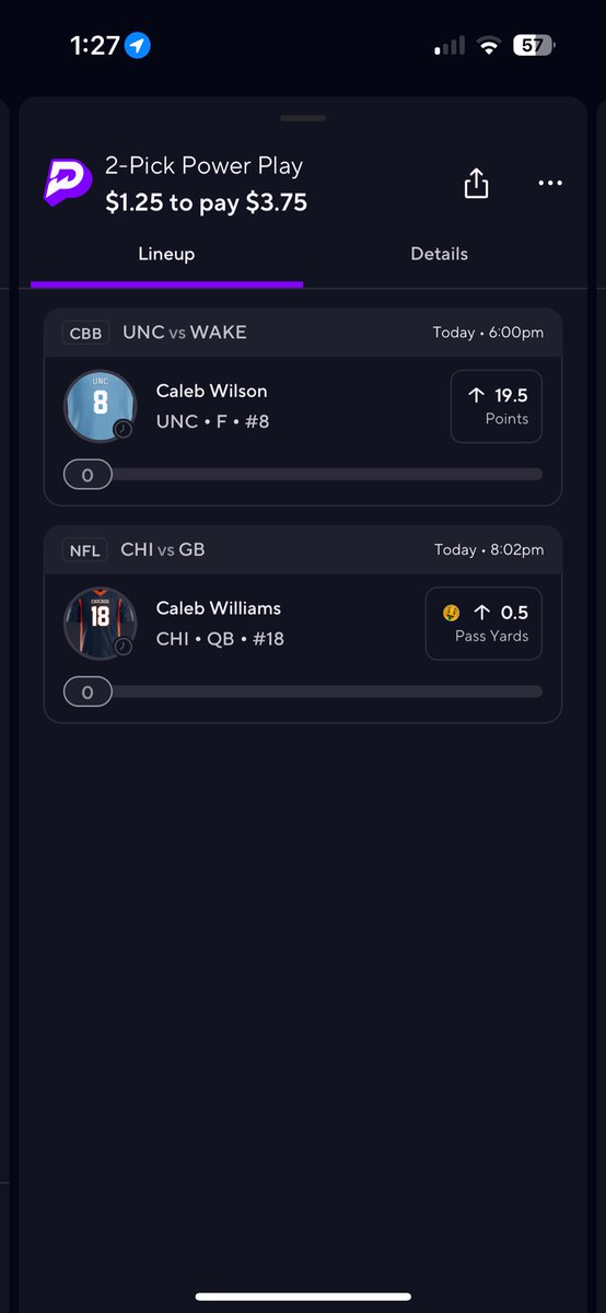 Some plays for today’s slate