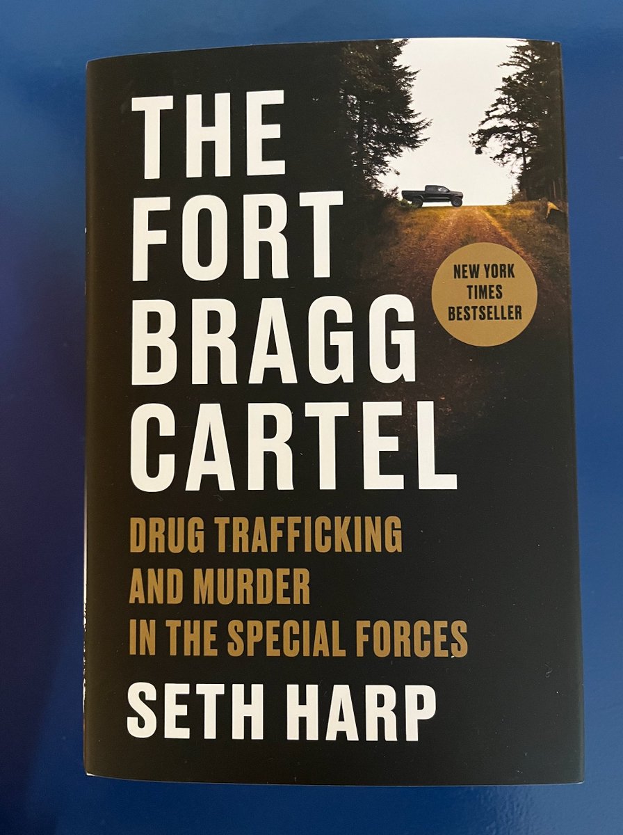 sethharpesq's tweet image. The Fort Bragg Cartel is so good they are trying to put me in prison. Read the book that has the right-wing war machine shook to the core.