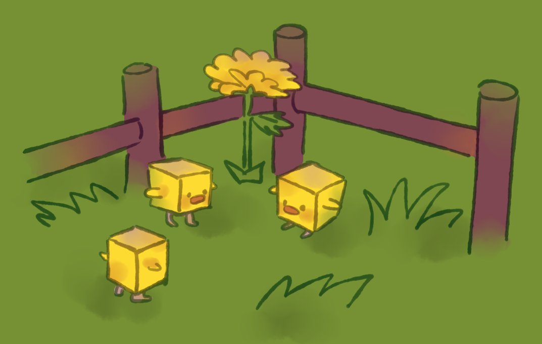 llirisdemar's tweet image. little doodle because i am so in love with the new minecraft chicks