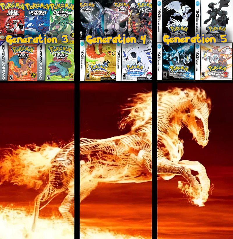 pkmn_nds's tweet image. Pokemon Mainline Games at it's best.