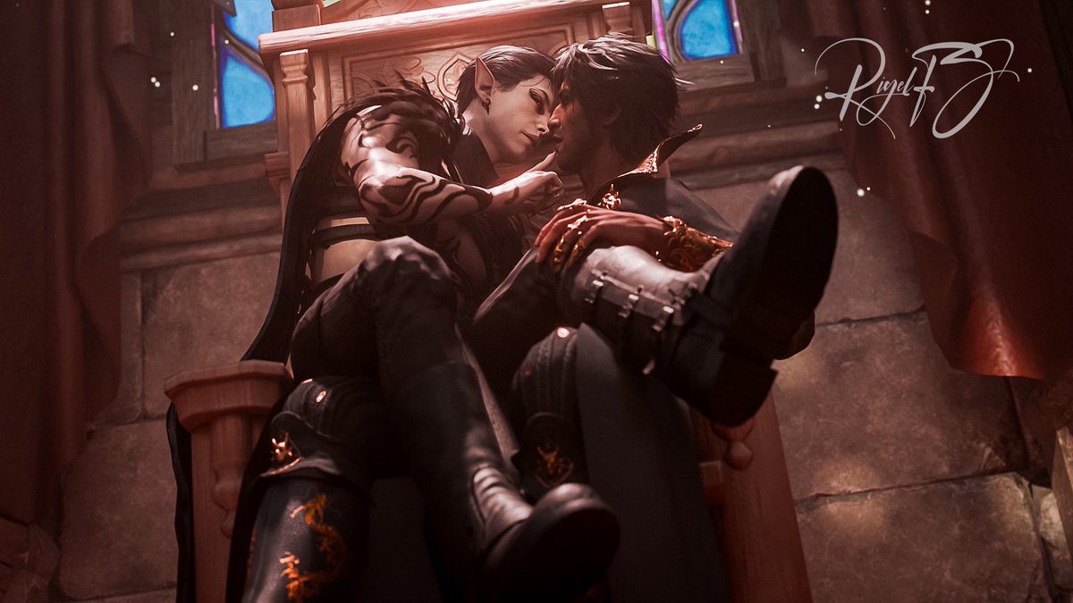 rigelFS's tweet image. 2026 and still in love with these two 🥰

#bg3 #BaldursGate3 #gortash