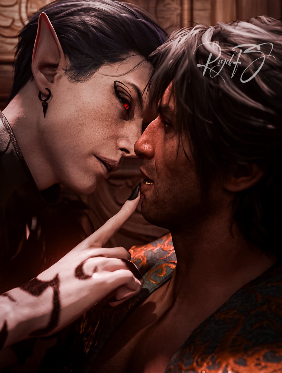 rigelFS's tweet image. 2026 and still in love with these two 🥰

#bg3 #BaldursGate3 #gortash