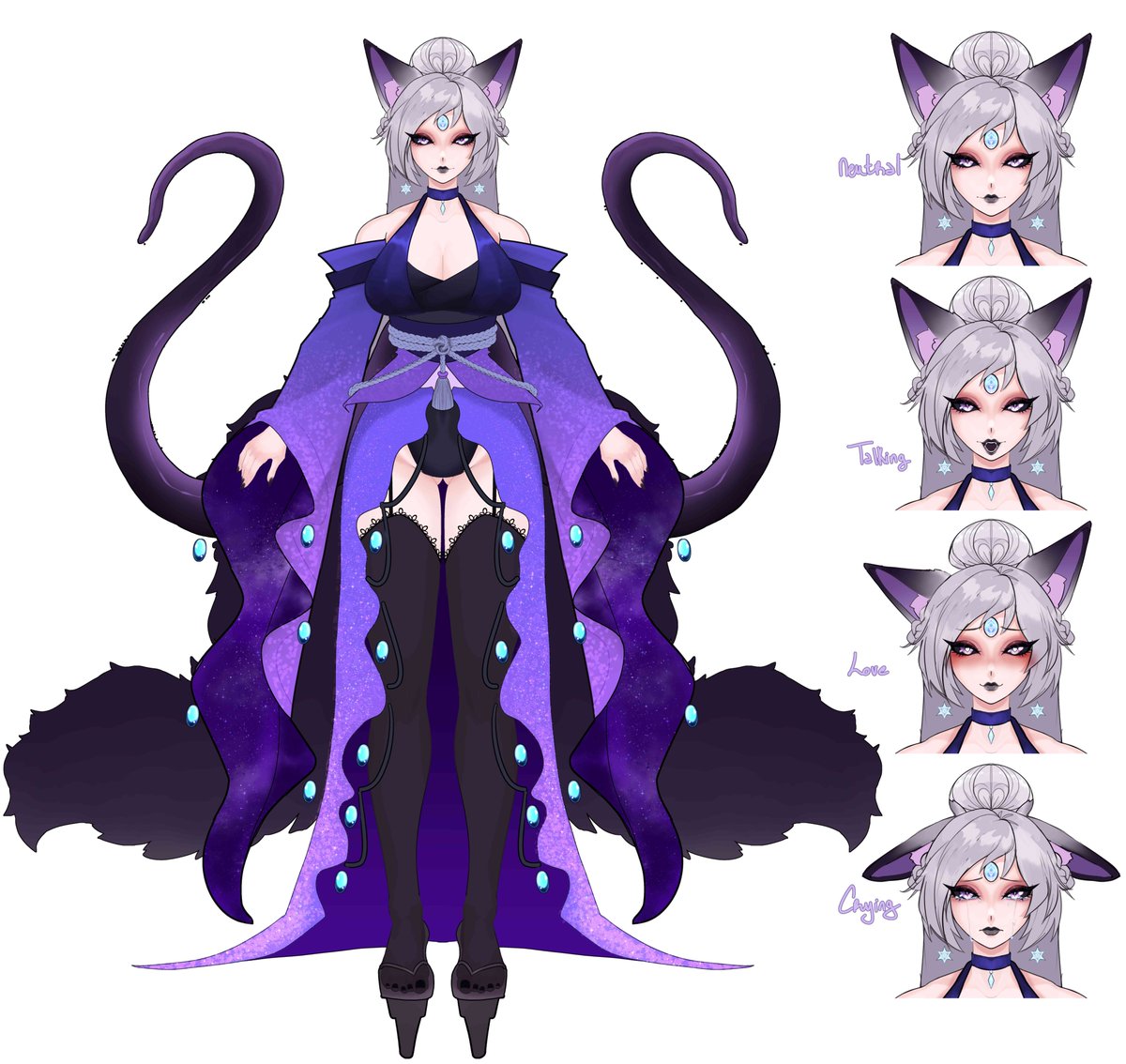 Ayame Shu💜🌌|CosmicVoidEntityVT tweet media